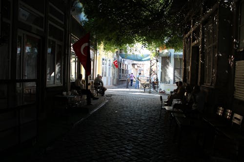 土耳其, 坐, 巷弄 的 免费素材图片