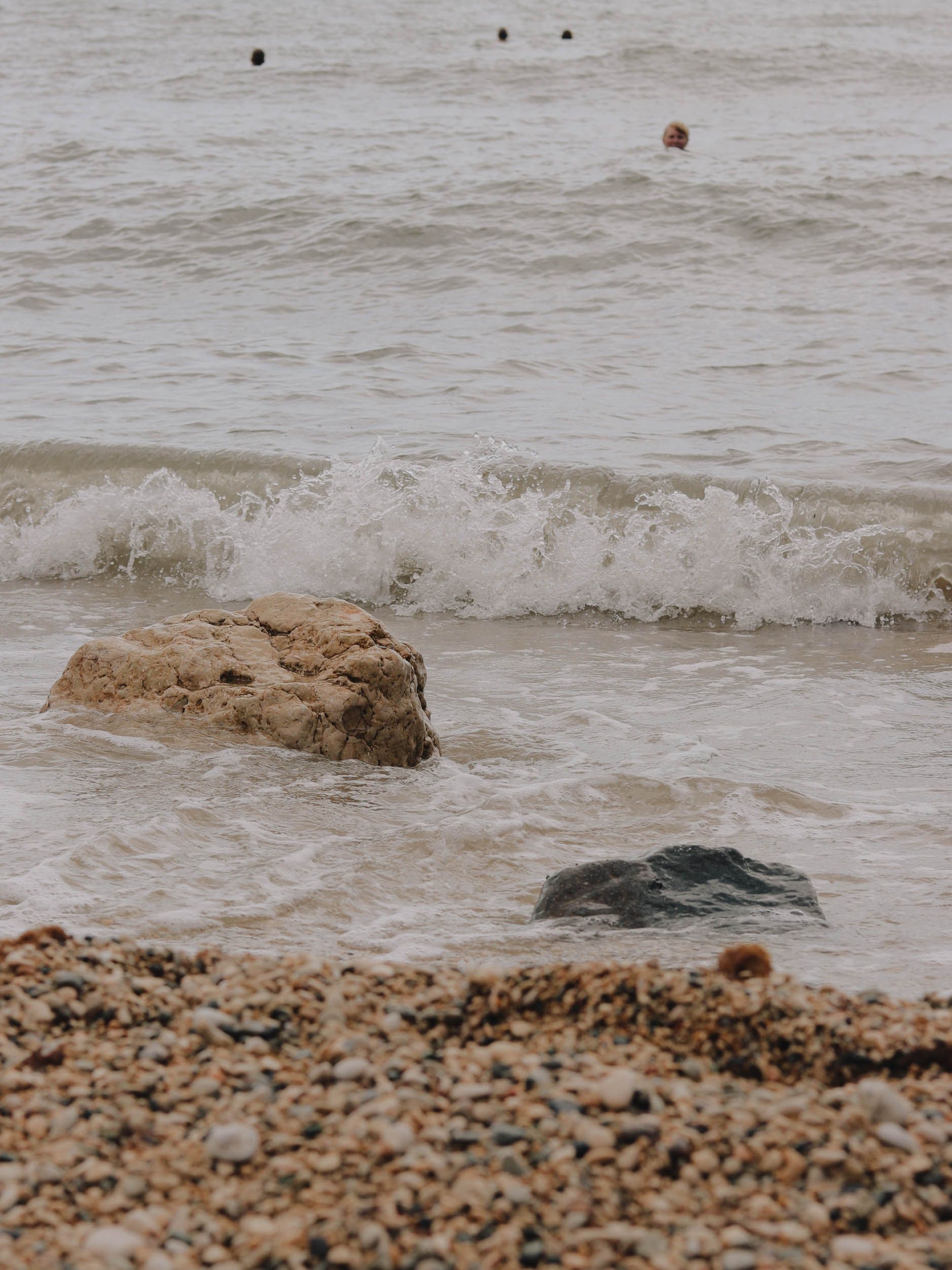 Brown Rocks on Sea · Free Stock Photo