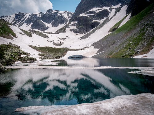 бесплатная Бесплатное стоковое фото с водоем, живописный, зима Стоковое фото
