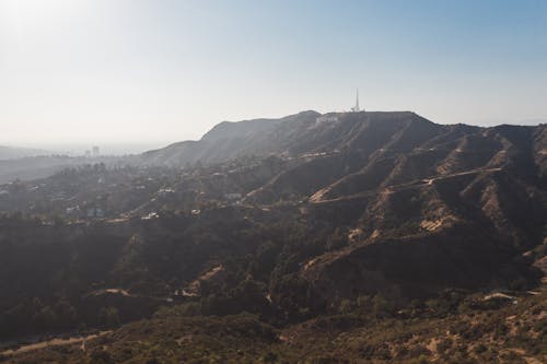 Imagine de stoc gratuită din California, dealuri, fotografie cu drona