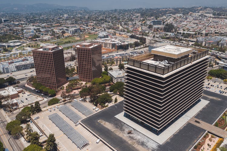 The Department Of Water And Power Building In Los Angeles