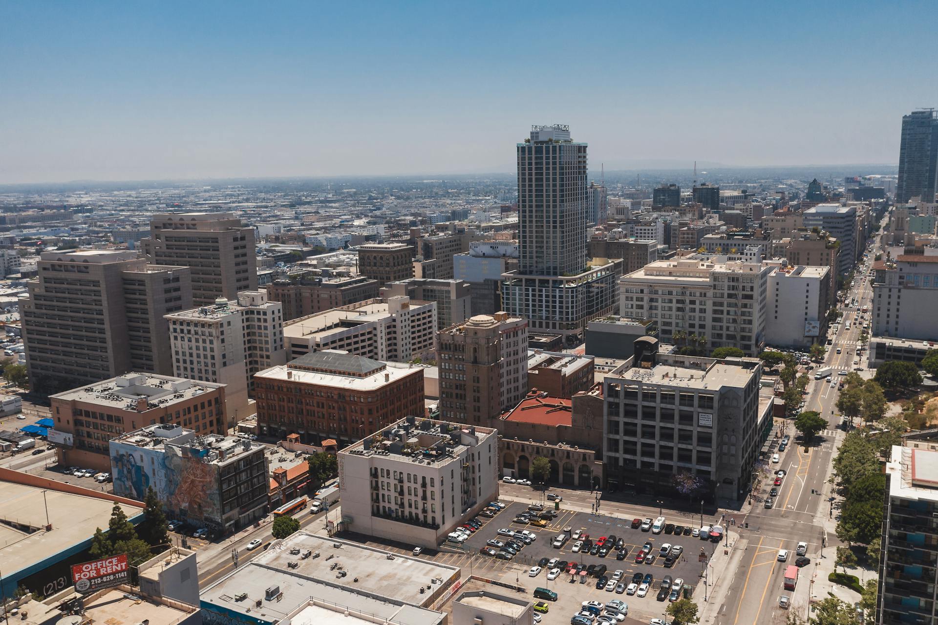 Buildings in Los Angeles California