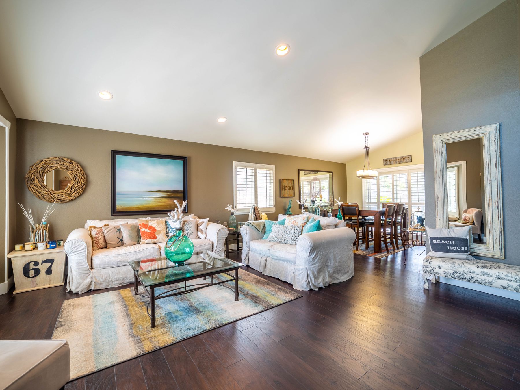 Interior Painting in Cowley — quality trade paint going on in two coats