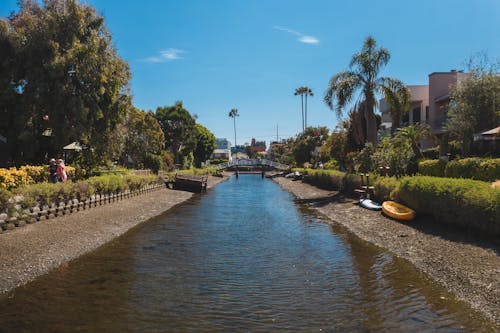 Canal in Los Angeles 