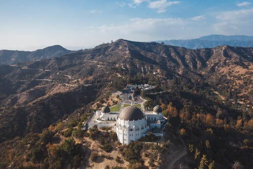 
An Aerial Shot of the Griffith Observatory in California