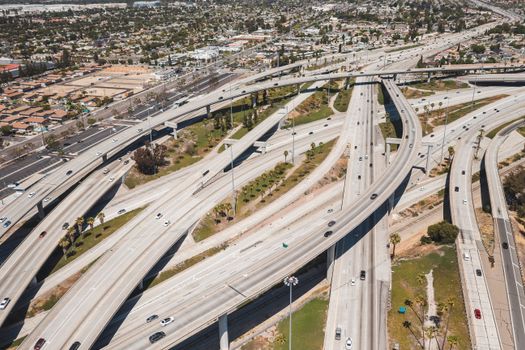 Bird Eye View of Elevated Road