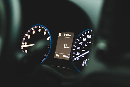 Clocks on the Car Dashboard