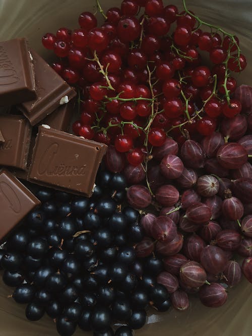 Gratis lagerfoto af bær, chokolade, chokolade bar Lagerfoto
