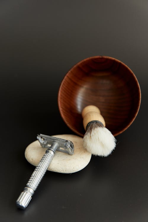 Free A Set of Shaving Tools  Stock Photo