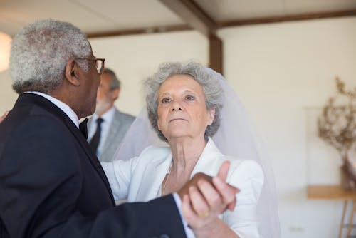 Newlyweds Dancing for First Time