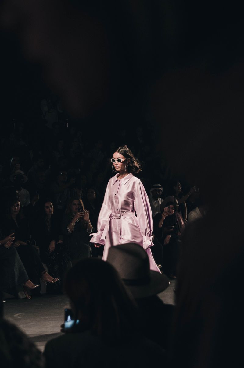 Desfile de moda en Dubai