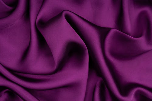 A Purple Soft Fabric in Close Up Photography