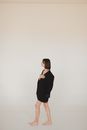 Woman in Black Blazer