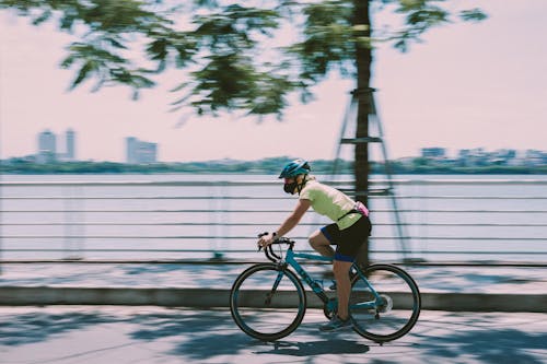 Person Riding a Bicycle