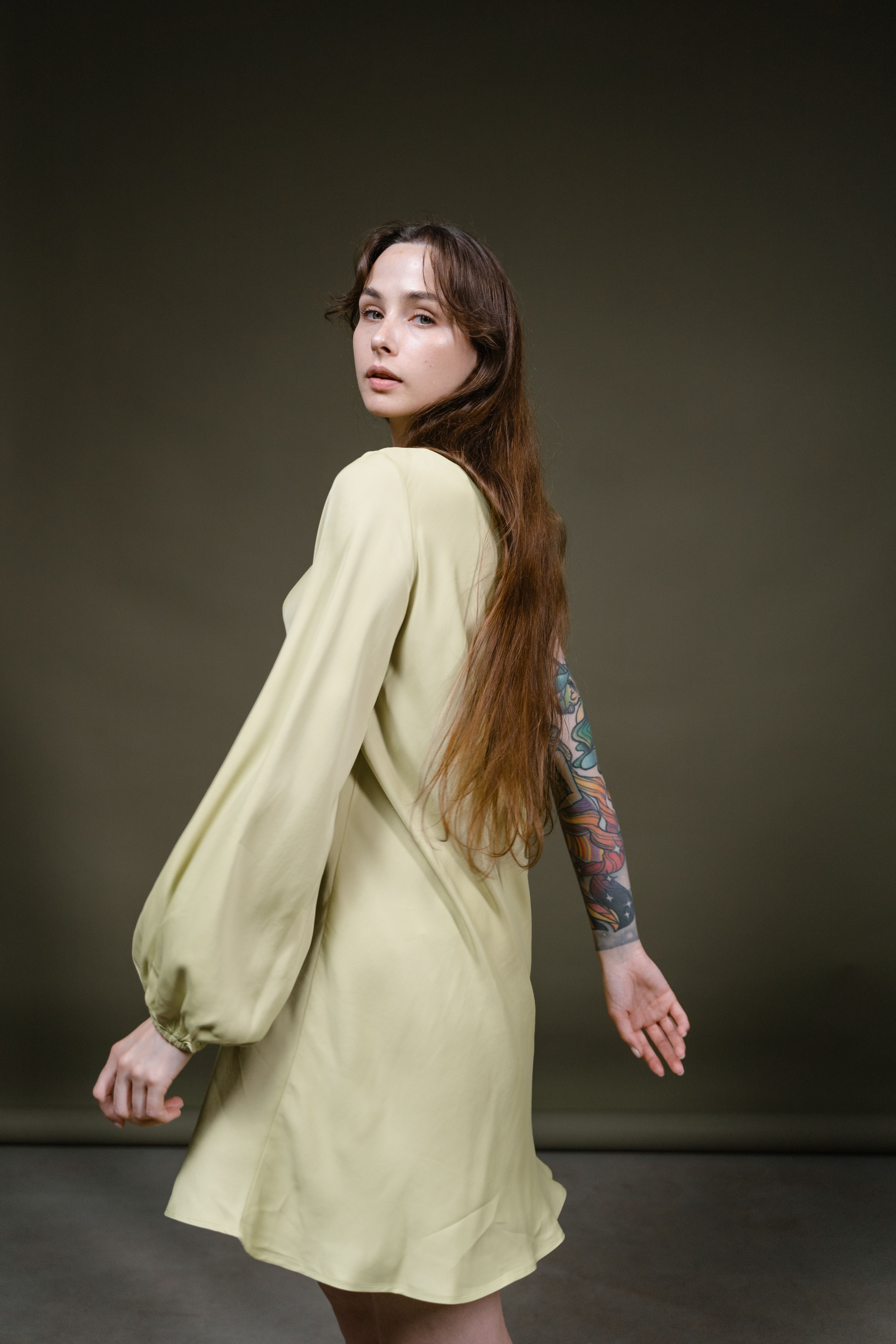 tattooed woman