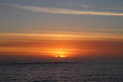 Seascape During Sunrise