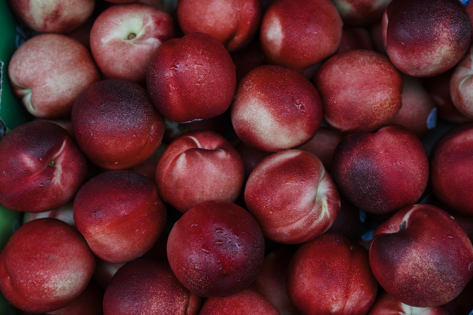 Close-Up Shot of Fresh Peaches