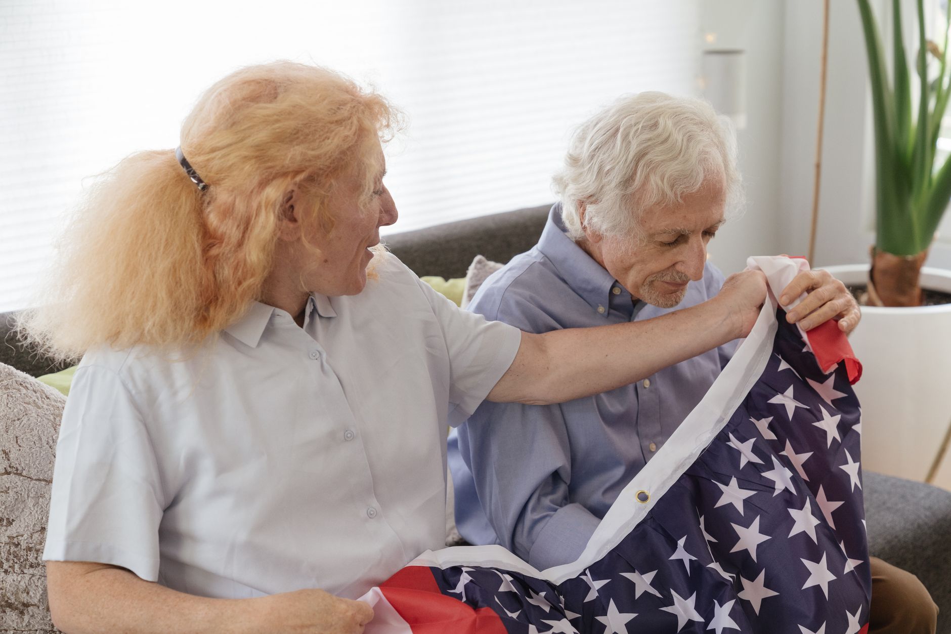 Active seniors enjoying life in a modern senior apartment community