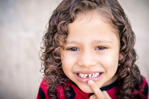 Close-up Photo of an Adorable Girl