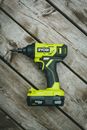 Close-Up Shot of a Cordless Hand Drill