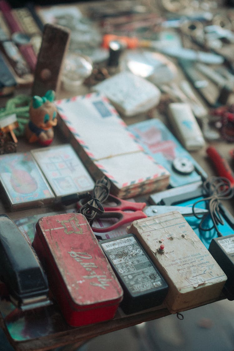 Vintage Items In Tilt Shift Lens