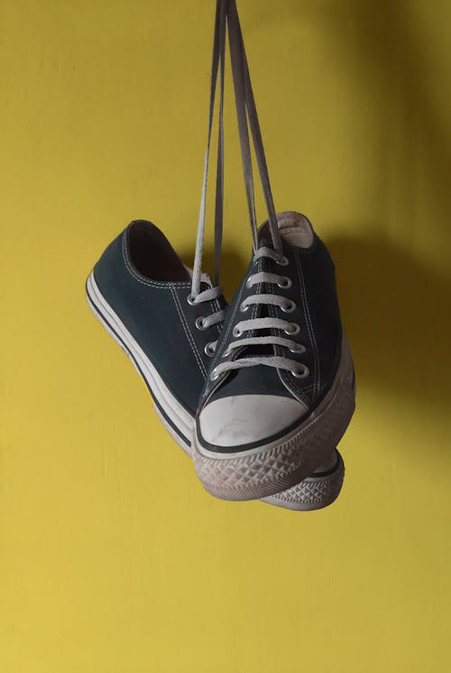 Immagine gratuita di avvicinamento, calzature, converse