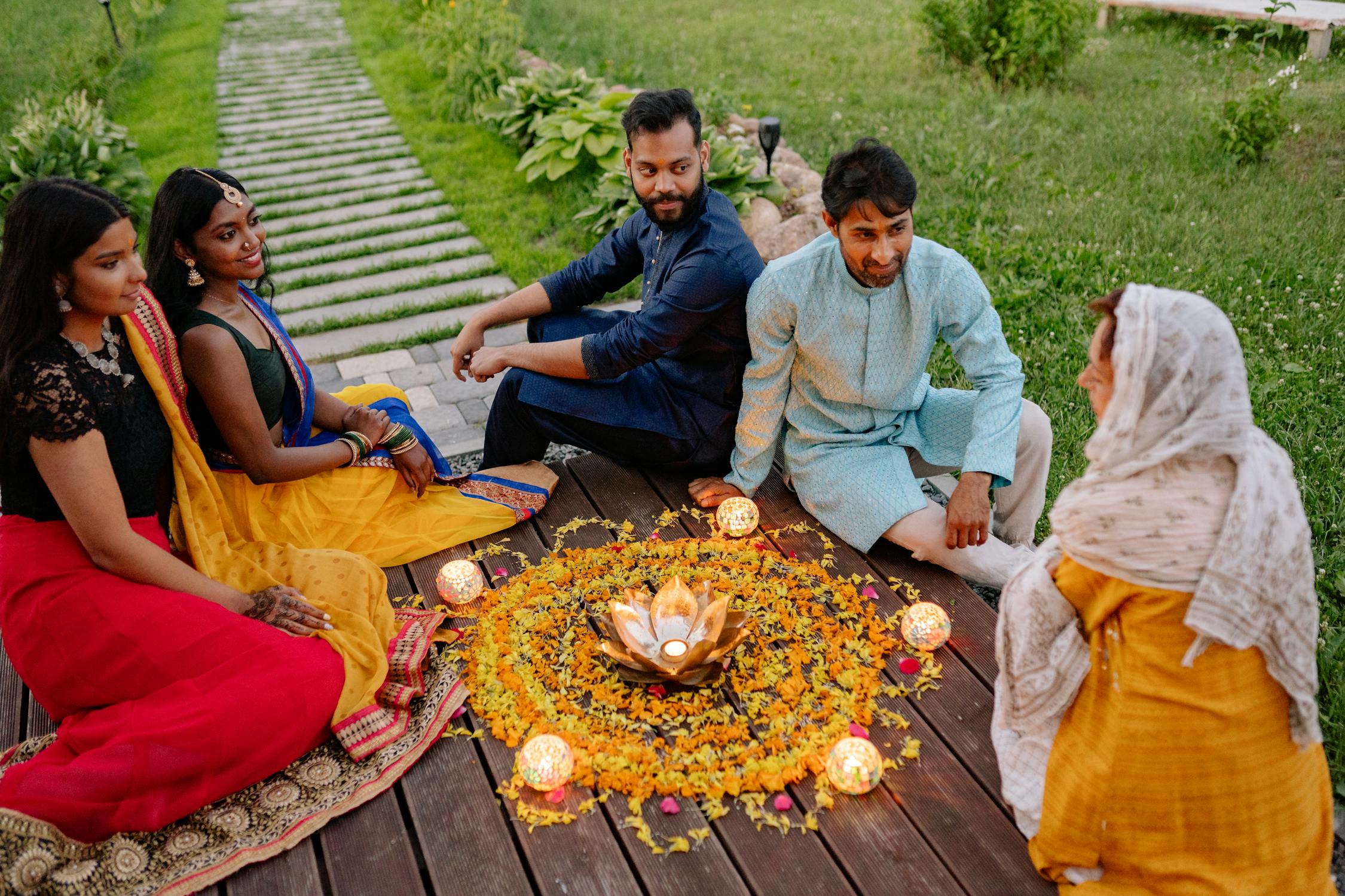 Indian Family Photo by Yan Krukov from Pexels