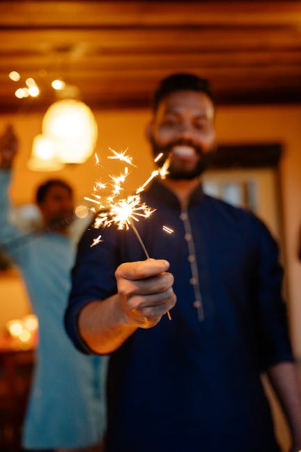 Diwali GIFs: Sparkling Lights and Colorful Celebrations