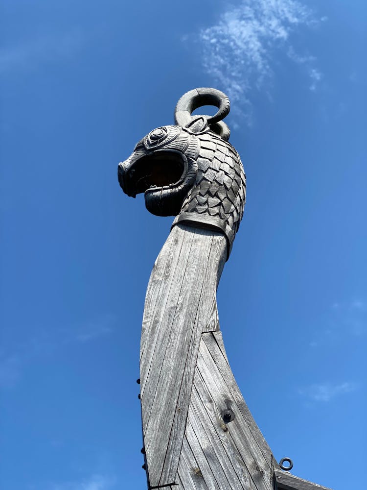 Photo Of A Sculpture On A Ship 