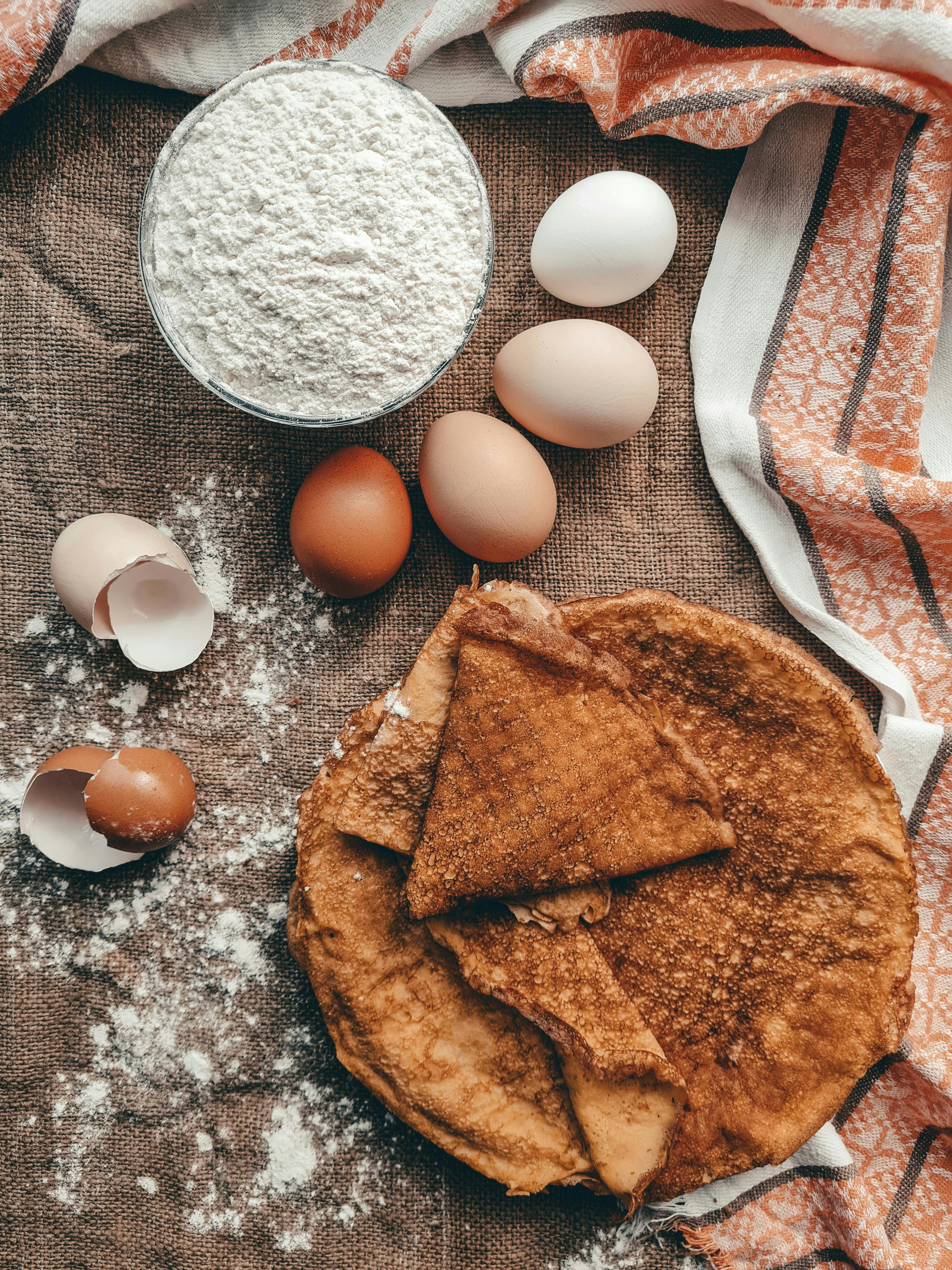 Flatlay Photo of Baking Ingredients · Free Stock Photo