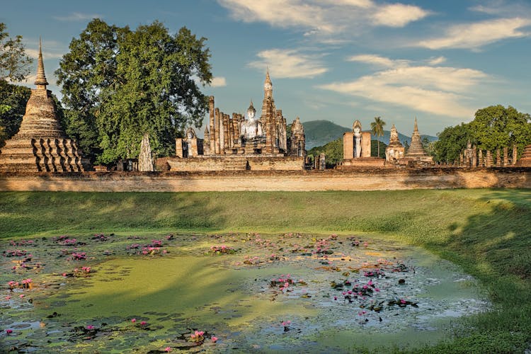 
The Ayutthaya Historical Park In Thailand