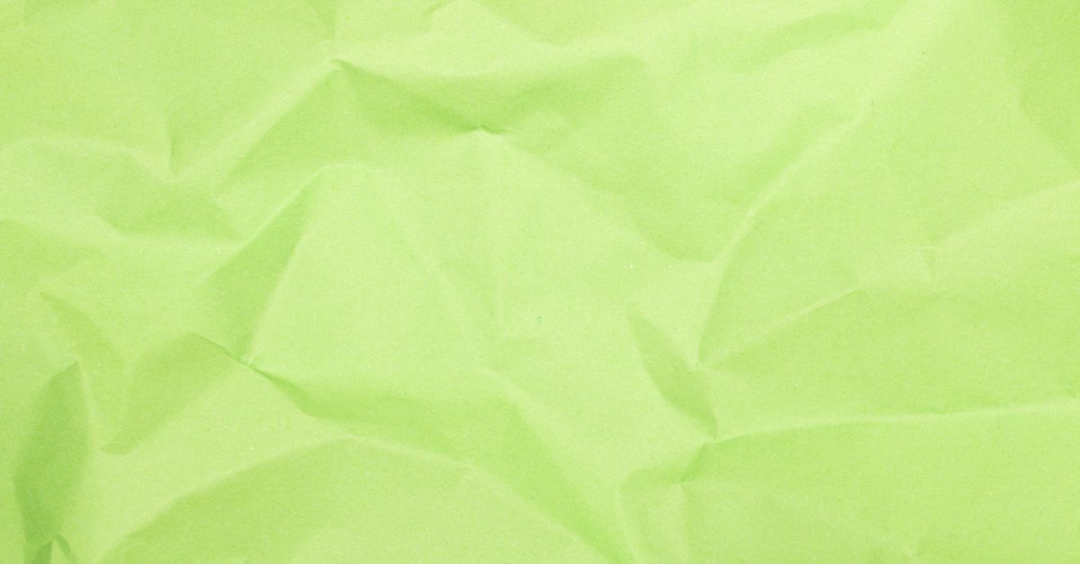 Green Ribbled Paper Green Crinkled Paper · Free Stock Photo