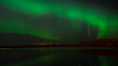 Imagine de stoc gratuită din aurora, aurora boreală, lac