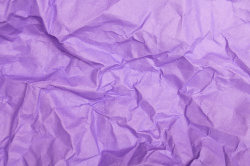 Crumpled Blank Purple Paper