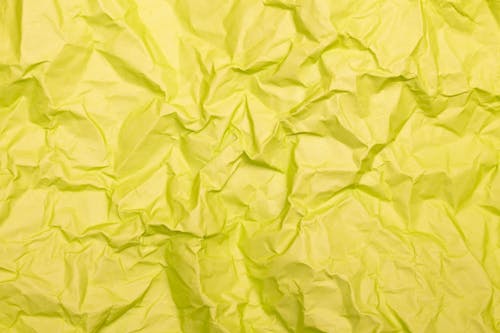 Crinkled Yellow Paper