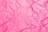 Close-up Photo of Crinkled Pink Paper