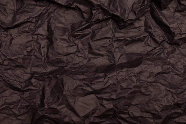 Close-up Photo Of Crinkled Brown Paper