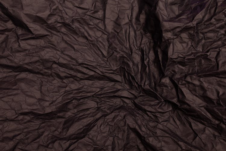 Close-up Photo Of Crinkled Brown Paper