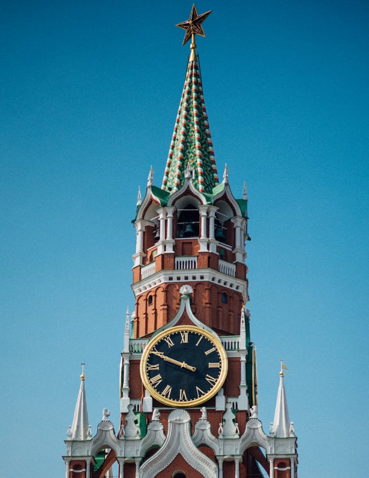 Clock Of The Spasskaya Tower