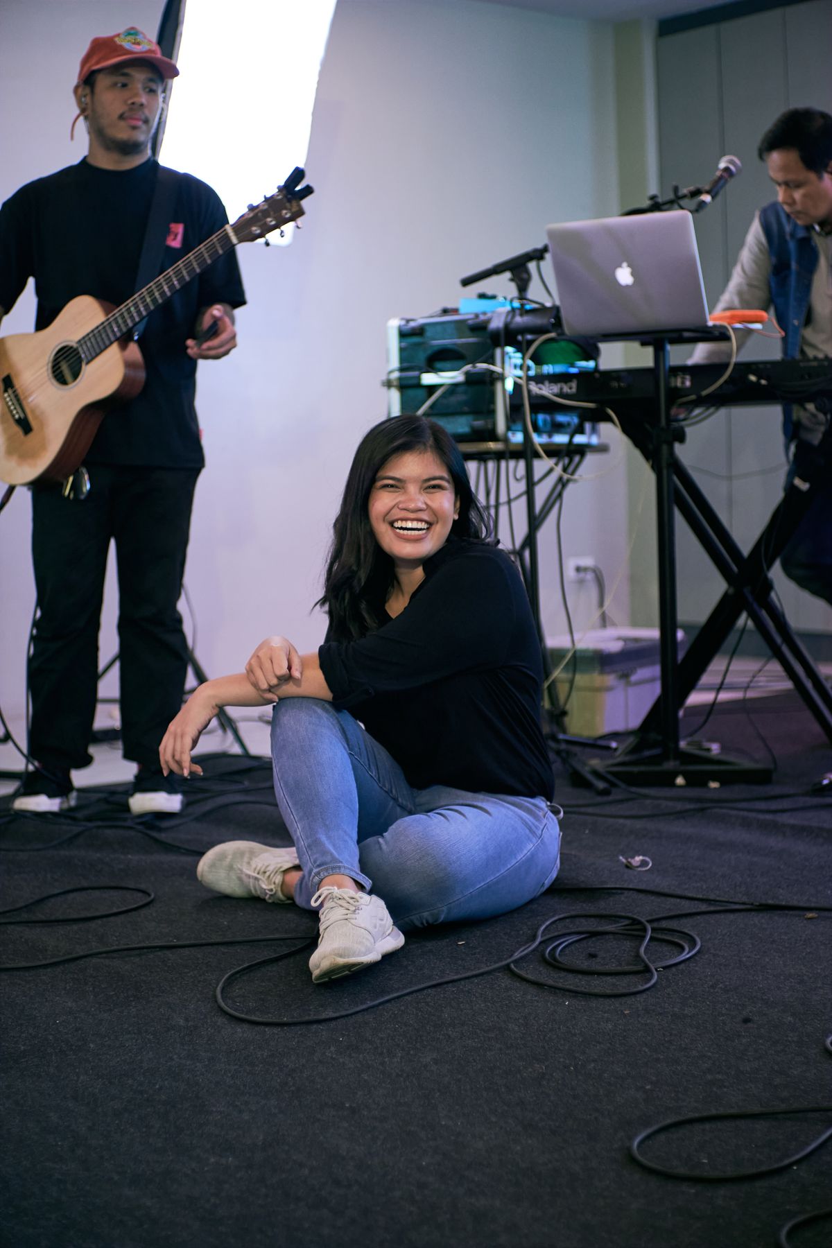 Band rehearsal session