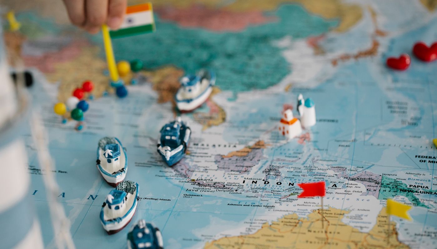 World map marking the certification each target market requires — EU CE/ErP, North America ETL/UL, Saudi SASO/SABER, Russia EAC, UK UKCA, Southeast Asia SNI/SIRIM/CR/PS