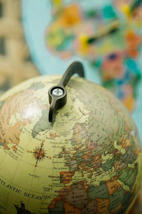 Free Globe in Close Up Photography Stock Photo