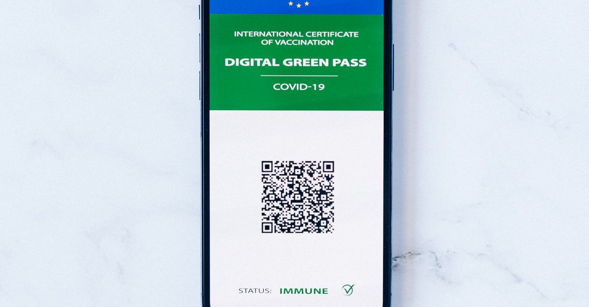 A Smartphone with a QR Code · Free Stock Photo