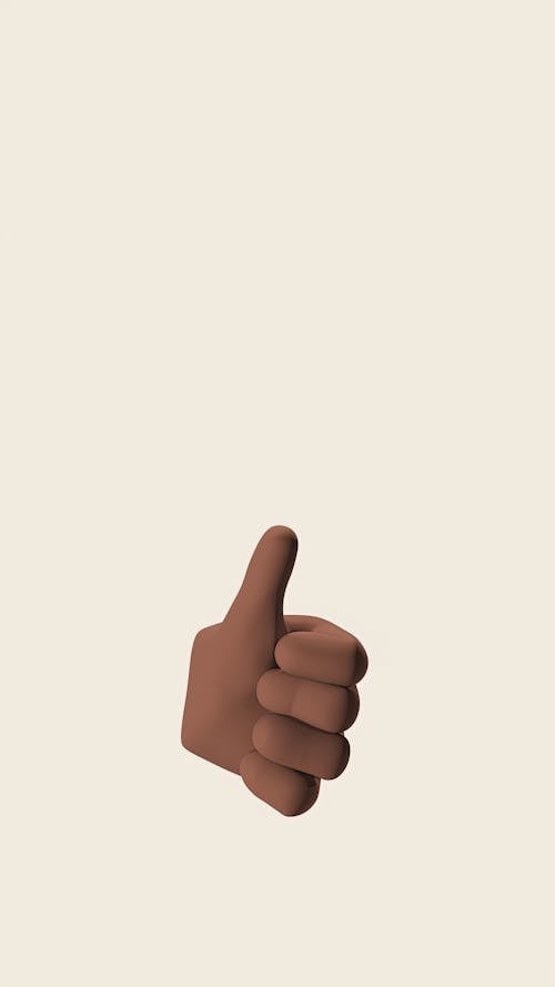 A Hand Doing Thumbs Up Sign