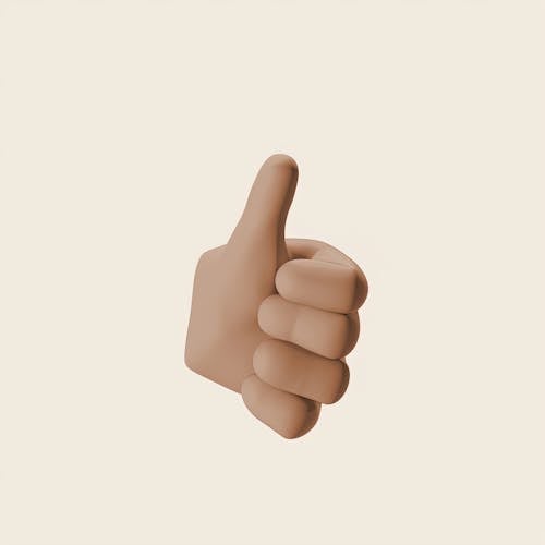 Hand Doing Thumbs Up Sign