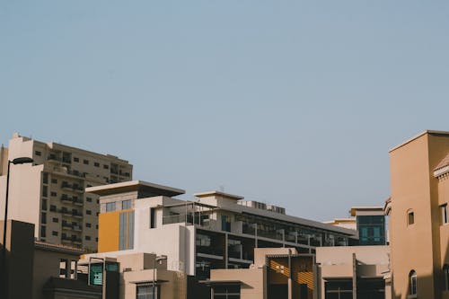 Buildings against a Clear Sky 