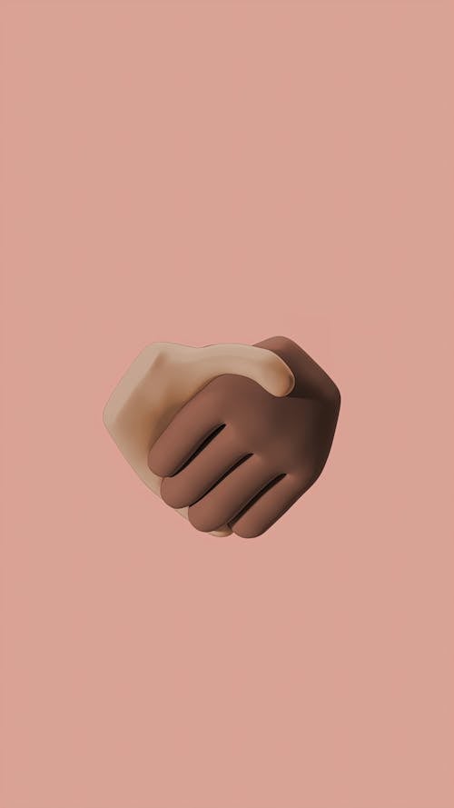 Free Animation of Shaking Hands Stock Photo