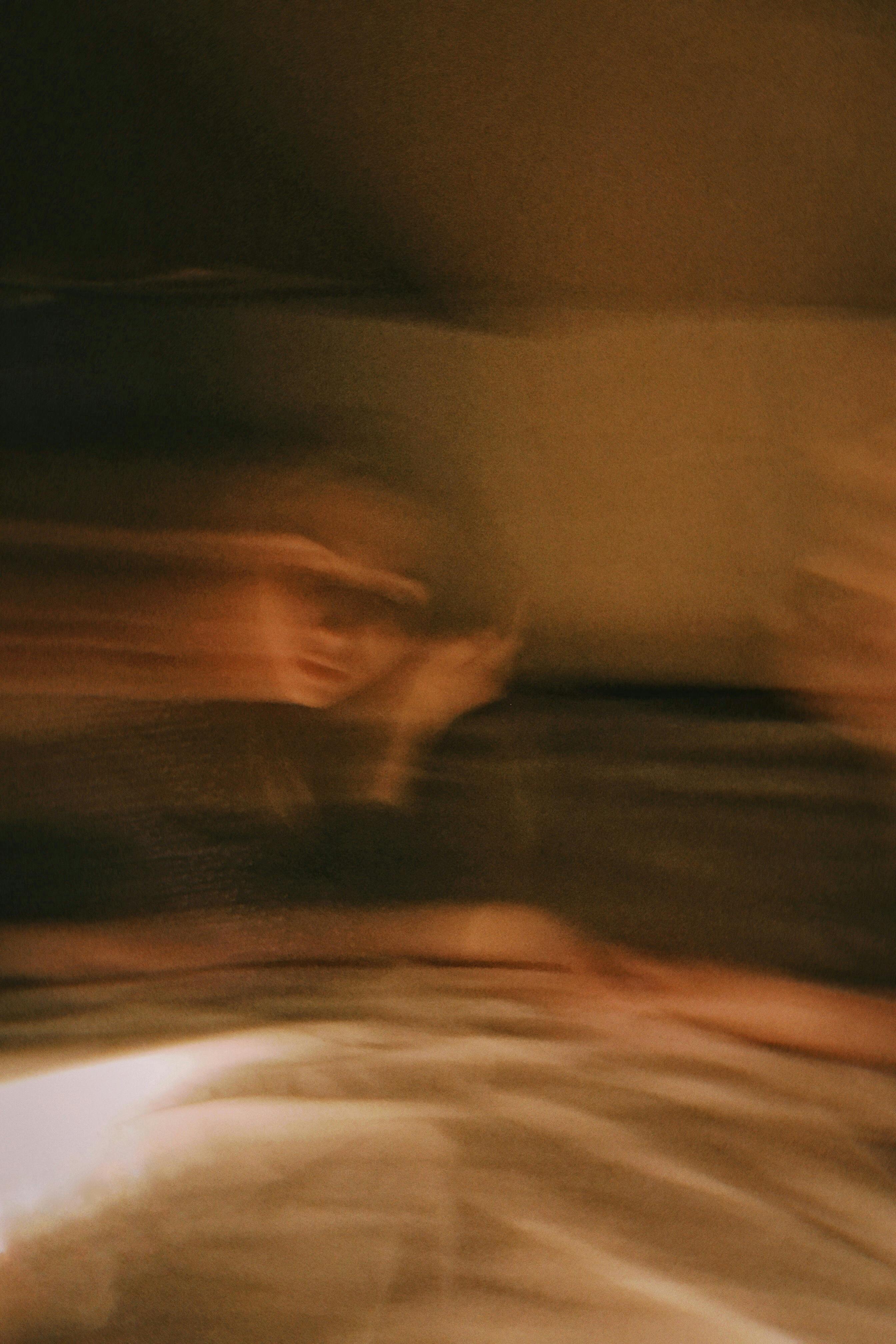 Artistic blurred image conveying a mysterious and dreamy atmosphere.