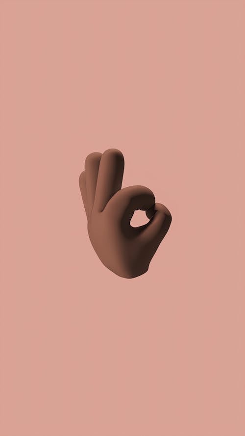 Free An Animation of Emoji Hand Stock Photo