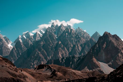 Passu Cones sunrise — Hunza Valley